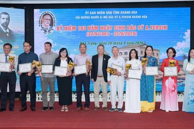 Khánh Hòa: Tổ chức kỷ niệm 163 năm ngày sinh Bác sĩ A. Yersin