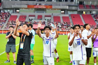 Toàn thắng 2 trận, U23 Thái Lan tiến gần tứ kết ASIAD 2026