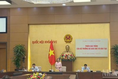 Năm nhóm vấn đề được tập trung làm rõ tại Phiên giải trình của Bộ trưởng Giáo dục và Đào tạo
