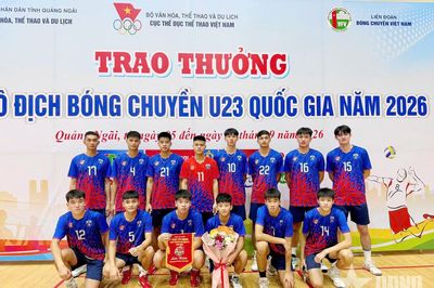Bóng chuyền Thể Công - Tân Cảng 5 năm liên tiếp vô địch U23 quốc gia: Kỷ lục được xây từ nền móng đào tạo trẻ