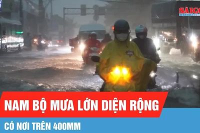 Dự báo nam bộ mưa lớn diện rộng từ chiều 21-9