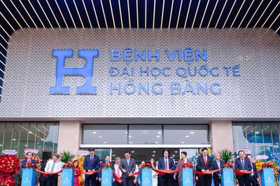 Khánh thành Bệnh viện Đại học Quốc tế Hồng Bàng, NHG mở rộng hệ sinh thái sang y tế