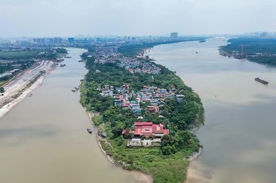 Hiện trạng làng, xóm ven sông Hồng trước khi Hà Nội tái thiết