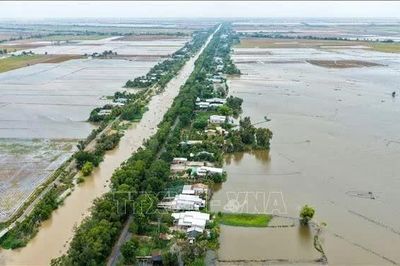 Bảo đảm an toàn cho học sinh trên đường đến trường trong mùa mưa lũ