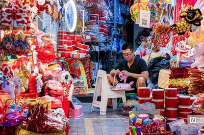 Chợ Trung thu nhộn nhịp, ký ức xưa giữa lòng phố cổ Hà Nội
