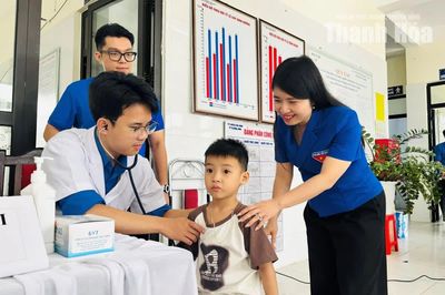 Thiết thực chương trình tình nguyện tại xã Đồng Lương
