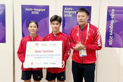 Đoàn thể thao Việt Nam có huy chương đầu tiên tại ASIAD 2026