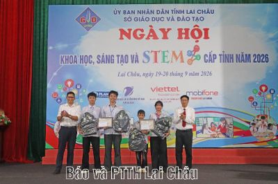 Bế mạc Ngày hội khoa học, sáng tạo và STEM cấp tỉnh năm 2026