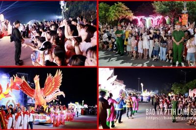 Lực lượng công an tỉnh bảo đảm tuyệt đối an toàn Lễ hội Ánh sáng biên cương