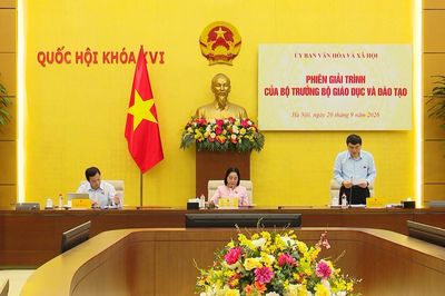 Giải trình những vấn đề nóng của ngành giáo dục