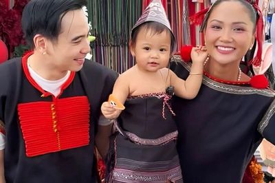 H'Hen Niê đưa con gái về quê ngoại đón tuổi mới, gửi gắm điều này trong cách nuôi dạy