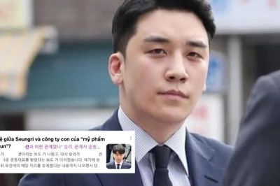 Knet tranh cãi vụ thương hiệu mỹ phẩm Hàn nổi tiếng từng có liên hệ với Seungri