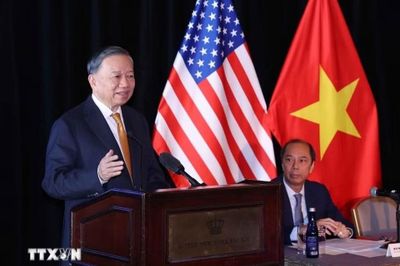 Tổng Bí thư, Chủ tịch nước gặp gỡ chuyên gia, trí thức người Việt Nam tại Hoa Kỳ