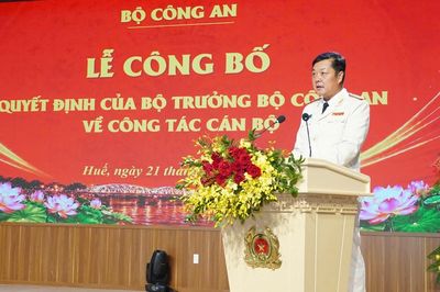 Huế có tân Giám đốc công an thành phố