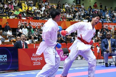 ASIAD 20: Võ sĩ karate Khuất Hải Nam 'lỡ hẹn' với tấm HCĐ