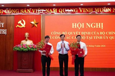 Quảng Trị có tân Bí thư, Phó Bí thư Tỉnh ủy