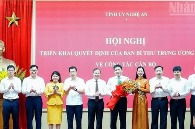 Tân Phó Bí thư Tỉnh ủy Nghệ An Nguyễn Thanh Bình: Nỗ lực, đoàn kết, chung sức xây dựng Nghệ An phát triển