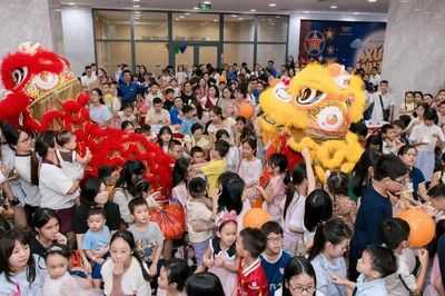 'Ngày hội đón trăng' tại VTV thu hút gần 3.400 lượt thiếu nhi, phụ huynh