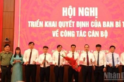 Tân Phó Bí thư Tỉnh ủy Nguyễn Văn Thắng hứa nỗ lực phấn đấu, đóng góp một phần vào sự phát triển của Điện Biên