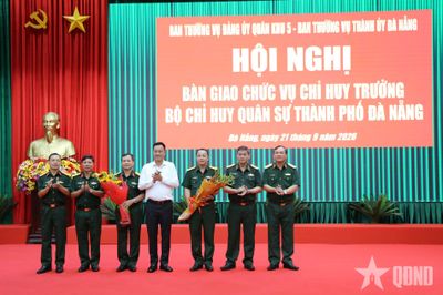 Đại tá Nguyễn Thế Vinh giữ chức Chỉ huy trưởng Bộ CHQS TP Đà Nẵng