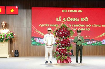 Đại tá Nguyễn Đình Dương được bổ nhiệm làm Giám đốc Công an TP Huế