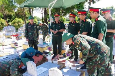 Quảng Trị hoàn thành khai quật hơn 22.800 phần mộ liệt sĩ tại 130 nghĩa trang