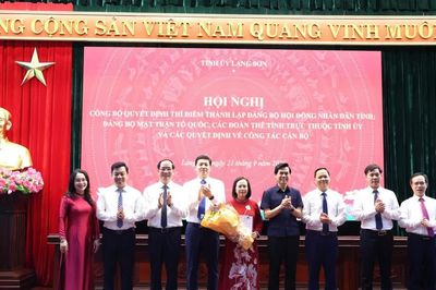 Lạng Sơn: Thí điểm thành lập 2 đảng bộ cơ sở trực thuộc Tỉnh ủy