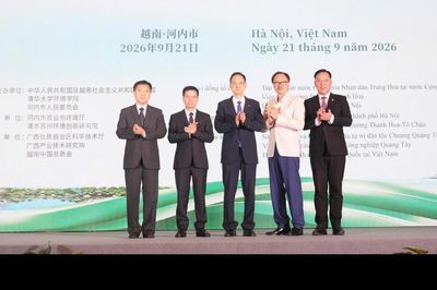 Việt Nam - Trung Quốc chung tay xây dựng môi trường đô thị xanh và bền vững