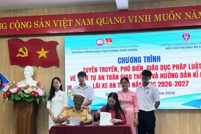 Hơn 1.500 cán bộ, giáo viên, học sinh được trang bị kỹ năng lái xe mô tô, xe gắn máy an toàn