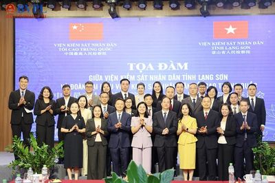 Tọa đàm giữa VKSND tỉnh Lạng Sơn và Đoàn đại biểu VKSND Trung Quốc