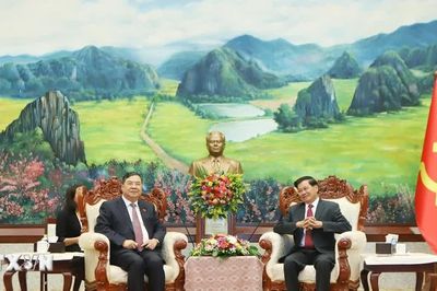 Phó Thủ tướng Thường trực Chính phủ Phạm Gia Túc thăm và làm việc tại Lào
