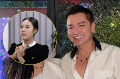 Vợ trẻ Quang Minh nói 3 từ khi chồng vui vẻ bên đồng nghiệp tại Mỹ