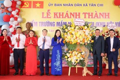 Khánh thành Trường Mầm non Tân Chi