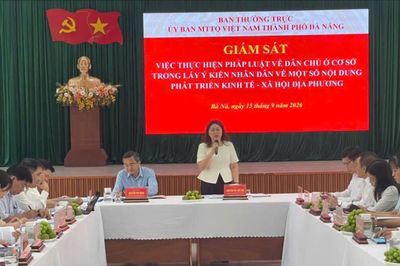 Nâng cao chất lượng giám sát người đứng đầu