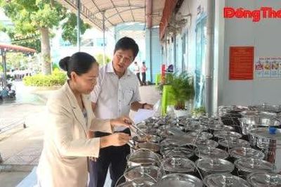 Đồng Tháp: Sau sự cố, bữa ăn bán trú được 'khóa' an toàn ra sao?