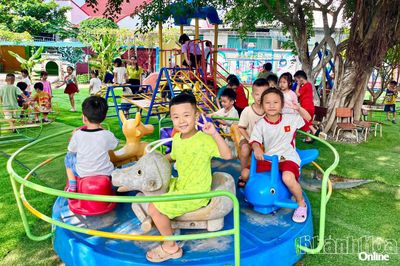 Hướng đến phát triển toàn diện cho trẻ mầm non