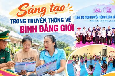 Sáng tạo trong truyền thông về bình đẳng giới