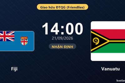 TRỰC TIẾPTrực tiếp Fiji vs Vanuatu: Hết hiệp 1, hòa 0-0