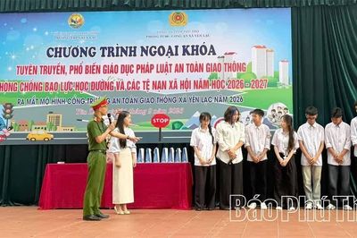 Sân khấu hóa tuyên truyền pháp luật cho học sinh