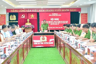 Đóng góp ý kiến xây dựng các dự án luật do Bộ Công an chủ trì soạn thảo trình Quốc hội khóa XVI tại Kỳ họp thứ 2