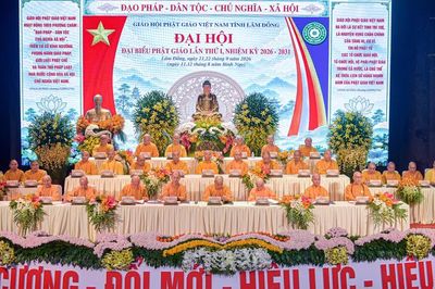 Lâm Đồng: Phiên thứ nhất Đại hội đại biểu Phật giáo tỉnh, nhiệm kỳ 2026-2031