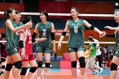 ASIAD 20: Tuyển bóng chuyền nữ Việt Nam thua trắng Indonesia