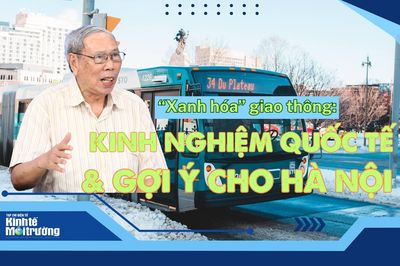 Bài 2: “Xanh hóa” giao thông: Kinh nghiệm quốc tế và gợi ý cho Hà Nội