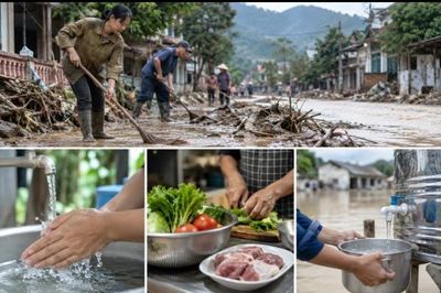 Tăng cường bảo đảm an toàn thực phẩm sau bão số 4 và mưa lũ