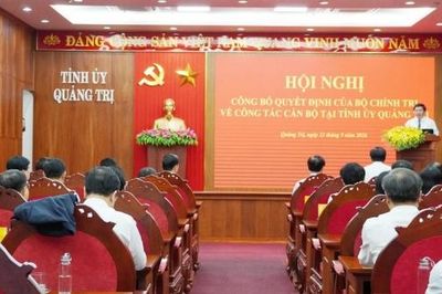 Ông Vương Quốc Tuấn giữ chức Bí thư Tỉnh ủy Quảng Trị nhiệm kỳ 2025-2030
