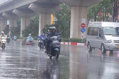 Những khu vực sắp mưa rất to từ chiều nay