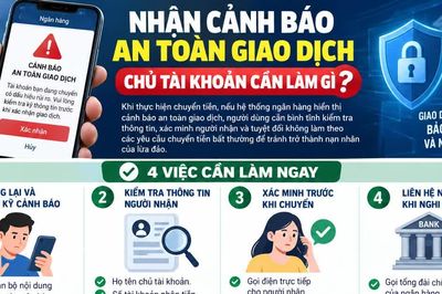 Cảnh báo an toàn giao dịch: Tuyệt đối không chuyển tiền vào 'tài khoản an toàn'