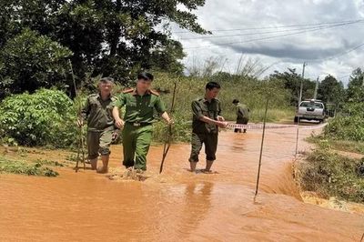 Hồ thủy điện lớn nhất Miền Nam sắp xả tràn