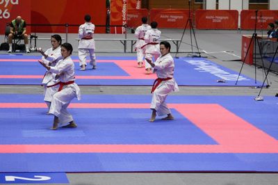 Nguyễn Ngọc Trâm cùng đồng đội vào chung kết kata nữ ASIAD 20