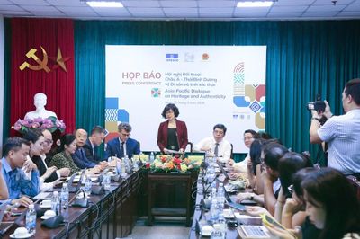 Việt Nam đăng cai Đối thoại châu Á - Thái Bình Dương về 'Di sản và Tính xác thực'